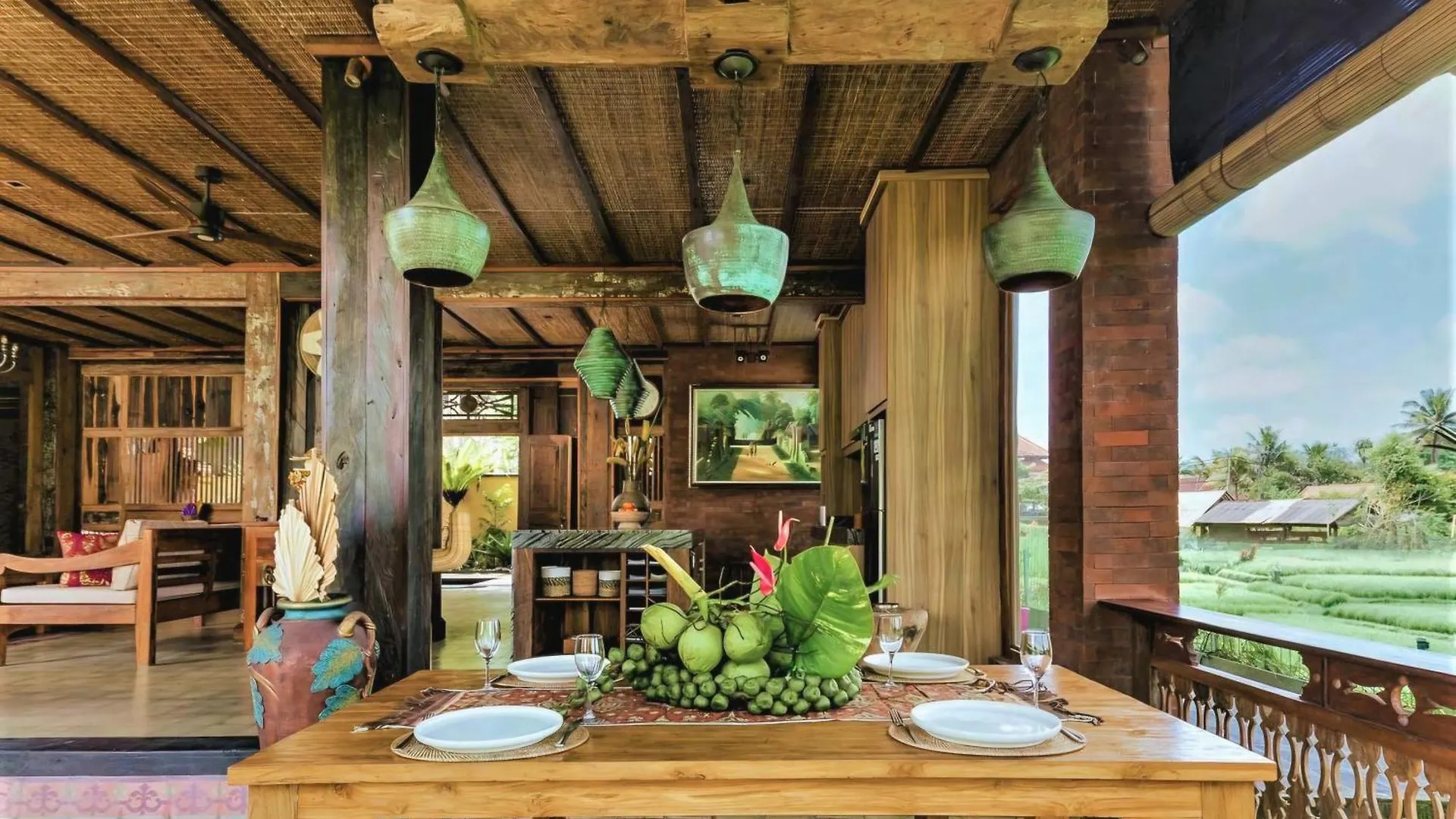 Villa The Joglo At Umah Sunset à Ubud Indonésie